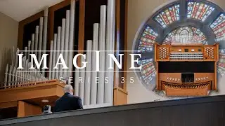 Wachet auf, ruft uns die Stimme – J.S. Bach  (Imagine 351D Organ Music Video)