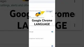 How to change language in Google Chrome? On Windows [25.03.2025] [English]