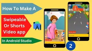 How to make a Shorts videos or swipeable videos in android studio (like -tiktok,)- Bangla Tutorial-2