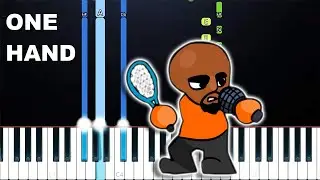 Friday Night Funkin - Matt Mod - Light it Up (One Hand Piano Tutorial)
