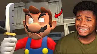 SMG4 MARIO BAKES A CAKE!