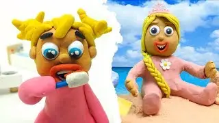 Baby Princess Stop Motions - Babyprincess Compilation - Princess Play Doh Cartoons