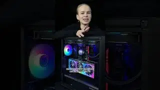 ПК на 13600KF и 4070TI от HAFF ⚡️ Как вам эта конфигурация? Пишите в комментариях ⬇️ 