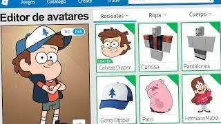 Creamos el PERFIL de DIPPER PINES GRAVITY FALLS en ROBLOX !! | Rovi23 Roblox