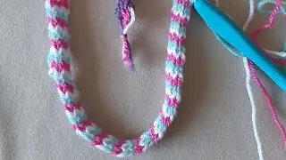 AMAZING 💝🧶Bag handle making crochet knitting(Çanta sapı yapımı)