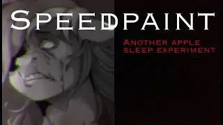 Another apple sleep experiment :.Speedpaint (MLP Grimdark Part 3)