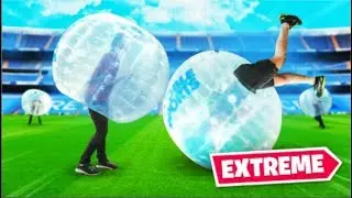 CLICK PLAYS BUBBLE SOCCER! (gone wrong)