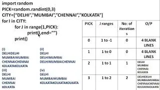 Question based on random module- 3||CBSE COMPUTER SCIENCE CLASS 11,12 | 