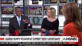 MSNBC Guest  Eric Trump’s Tweet On Pocahontas ‘Dumb As Hell’