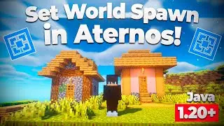 ✅ How to Set World Spawn in Aternos Server 👍 For all players in Minecraft!