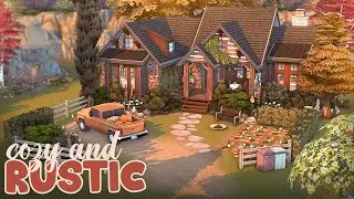 Cozy Rustic Family Home 🍁 | The Sims 4 Speed Build
