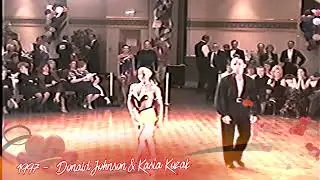 Kasia Kozak & Donald Johnson 1997 Heart of America Cha Cha