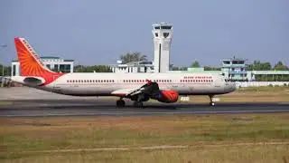Air india airbus a321 full runway takeoff for delhi || India || #tata #airindia