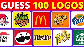 Guess The Logo In 3 Seconds | Food & Drink Edition | 100 Logos Quiz
