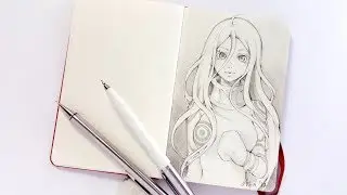 Sketching SHIRO from DEADMAN WONDERLAND - Patreon Series 09
