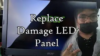 Replacement Broken Laptop LCD LED Panel || Laptop LED Replacement