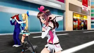 【MMD】vtuber達でダイレンジャーの名乗り