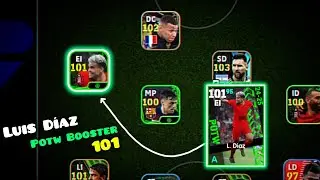 Potw LUIS DÍAZ Booster 101 - Review Efootball