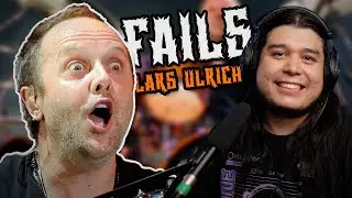 ¡REACCIONO A FAILS DE LARS ULRICH DE METALLICA! 😂