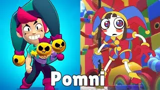 Brawlers as The Amazing Digital Circus Characters (Episode 3)