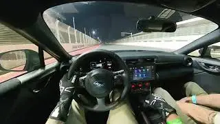 С папой на BRZ