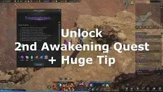 Where to get Second Awakening Quest AND Don't Make this Mistake Before Accepting it | Lost Ark