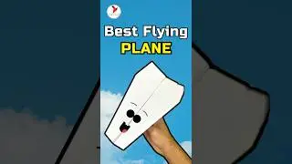best homemade flying plane | how to make a paper airplane TUTORIAL 🤩