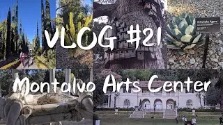 【VLOG #21】小白带你逛Montalvo Arts Center | 意式花园Italian Garden | 意式地中海风大别野Villa | 挂满信箱📪的树