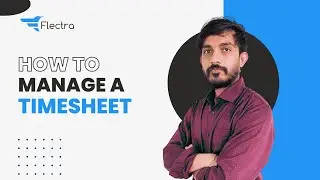 How To Manage Timesheet || Flectra Project Management