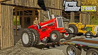 OLD TRACTOR BARN FIND! (NOT RAN IN 20 YEARS) | FARMING SIMULATOR 2000'S