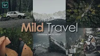 Lightroom Mobile Mild Travel Presets | Free DNG and XMP Preset