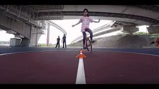 KOKOMI 一輪車のレッスン 5回目 / 2019.07.07 / DJI Osmo Action