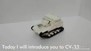 My first Italian tank - CV-33 | Knight white