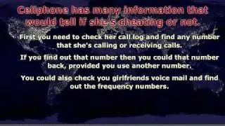 How Do I Catch My Cheating Girlfriend?