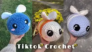 TIKTOK CROCHET COMPILATION (bee edition 🐝)
