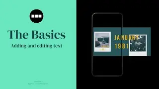 Adding & Editing Text