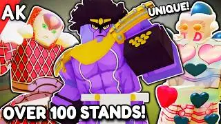 I Tried JJBA : Diamond For The First Time.... (OVER 100 STANDS)