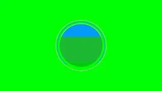 Burst Animation Accents Green Screen