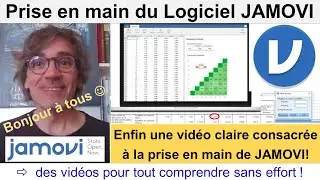 Prise en main de JAMOVI - Tuto pour apprendre JAMOVI