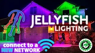 JellyFish Lighting - Reset WIFI - Connecting to a New Network - Permanent Outdoor Lighting!