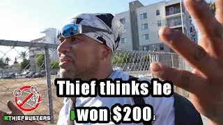 Thief thinks he won $200 Pist!!