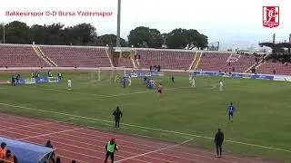 21 OCAK 2024 PAZAR BURSA YILDIRIMSPOR MAÇ ÖZETİ