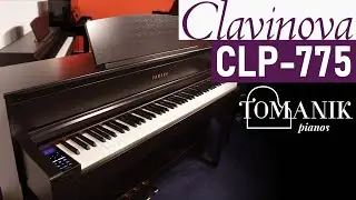 Piano Digital Yamaha Clavinova CLP 775: Review do Modelo por Aline Tomanik – Pianos Tomanik