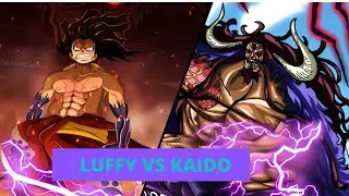 one piece : luffy vs kaido full fight epic fight HD