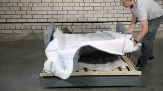 Сборка дивана Карина Нова прямой