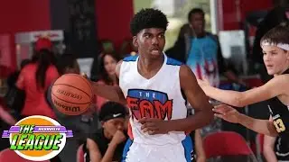 8th Grader Antavion Collum Sick Touch Pass at The League Nashville