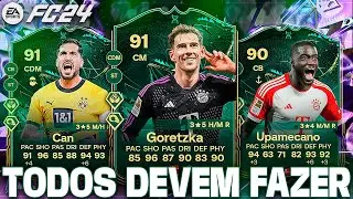 FC 24 | 🔥MELHORES ESCOLHAS EVOLUÇÃO DA DEFESA AO ATAQUE || LINKER ||