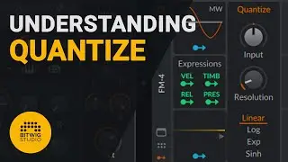How to use the Bitwig Quantize device tutorial