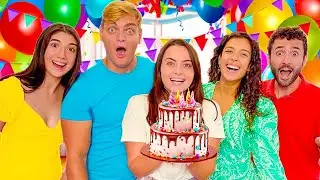 FESTA DI COMPLEANNO A SORPRESA DI DANI NELLA NOSTRA NUOVA CASA CON I NOSTRI AMICI..!? 🥳