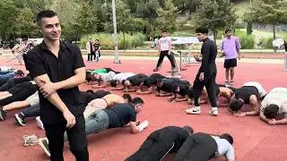 CALİSTHENİCS PLANK YARIŞMASI! (13 DAKİKA 46 SANİYE PLANK DURDU!)